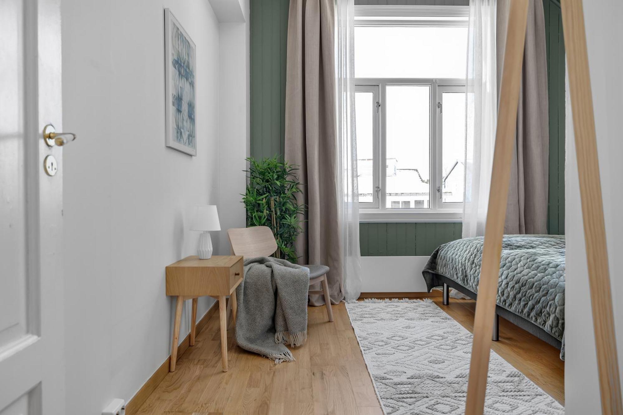 Lovely City Center Apartment With Amazing Views And Free Parking! Тромсьо Екстериор снимка